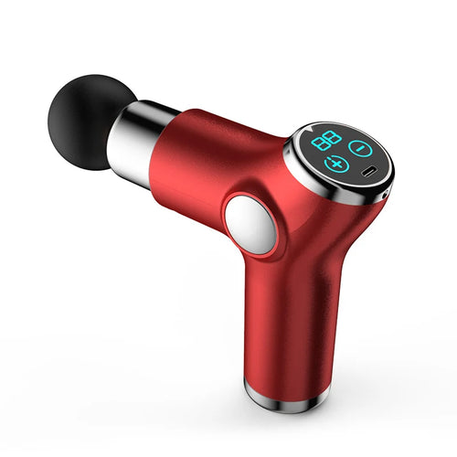 32 Speed LCD Body Massge Gun Vibration Neck Massager Portable Fitness Device for Body Neck Arm